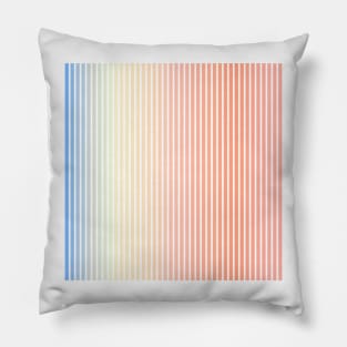 Beautiful Pastel Lines Pillow