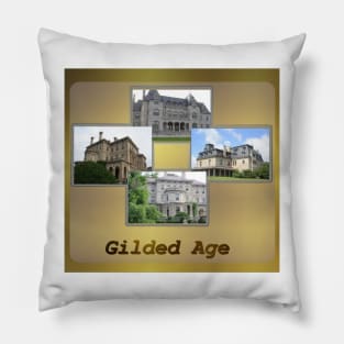 Collage: Gilded Age Pillow