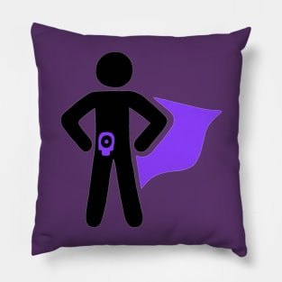 Colostomy Superhero Pillow