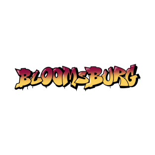 Bloomsburg PA Graffiti Lettering T-Shirt