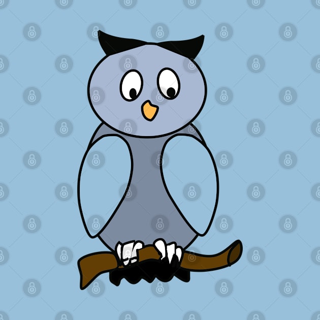 Cute Cartoon Owl by JoeStylistics