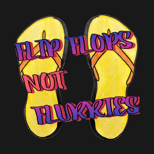 Flip Flops not flurries by Kapow Comics