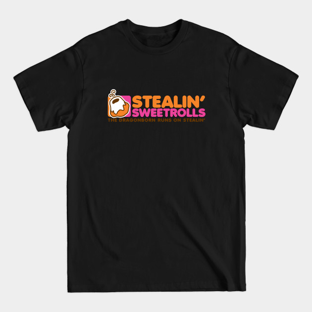 Disover Stealin' Sweetrolls - The Elder Scrolls - T-Shirt