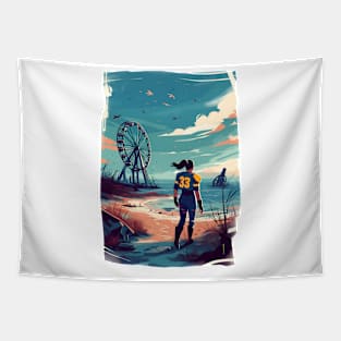 Lone Dweller - Post Apocalyptic Tapestry