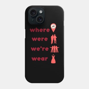 Dyslexia Shirt for Kids - Where, Were, We're, Wear Phone Case