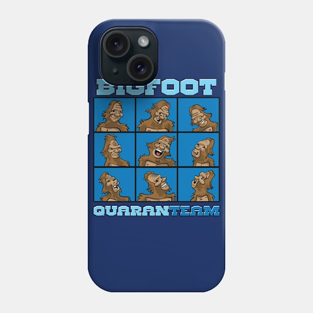 Bigfoot Quaranteam Phone Case by Tiramel