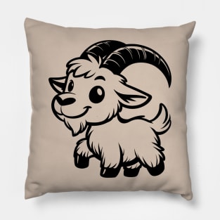 Cartoon Goat Pillow