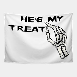 He's My Treat Tapestry