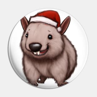 Cute Wombat Drawing Pin