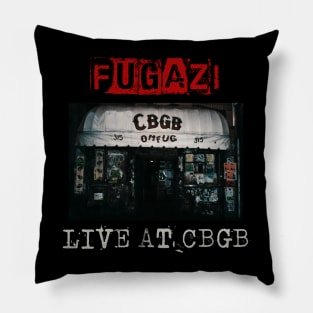 fugazilive at cbgb Pillow