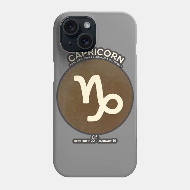 Capricorn Phone Case by ckaya