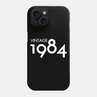 Vintage 1984 Gift 36th Birthday Party Phone Case