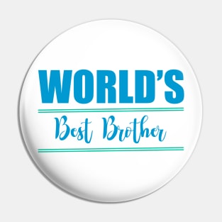 World’s best brother, Rakhi, Raksha bandhan, rakhri Pin