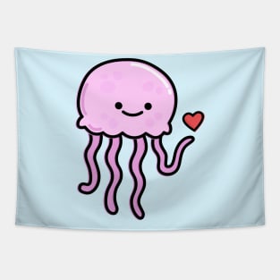 Cute Jellyfish Tapestry