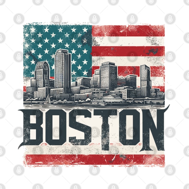 Boston City by Vehicles-Art