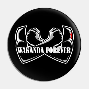 Wakanda Forever -Winter Soldier Pin