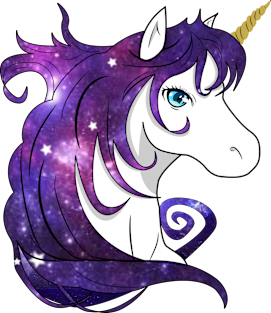 Unicorn Space Magnet