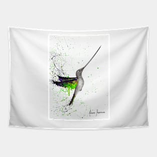 Joyful Garden Hummingbird Tapestry