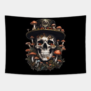 shroomy skull I Tapestry