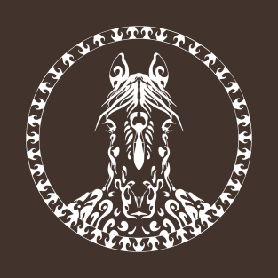 Artistic Horse Face T-Shirt