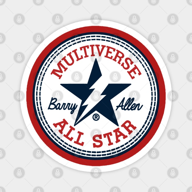 Multiverse All Star Magnet by SquareDog