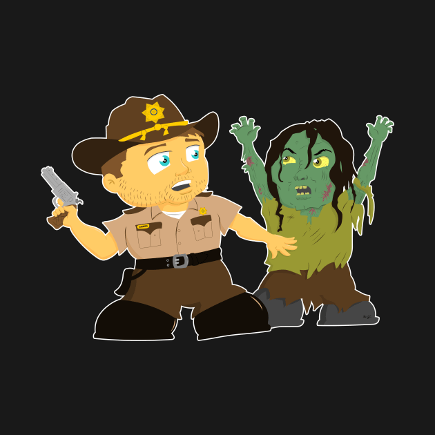 Walking Dead by scoffin