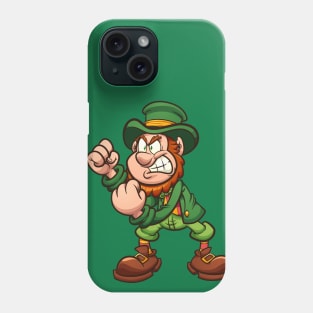 Angry Leprechaun Phone Case