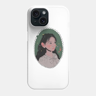 girl in a picture frame Phone Case