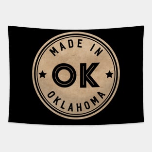 Made In Oklahoma OK State USA Tapestry