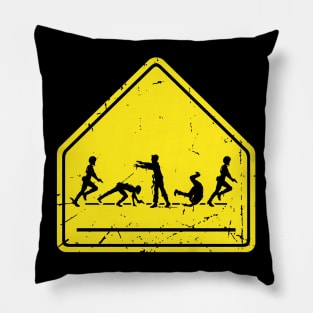 Jill Crossing (zombie) Pillow