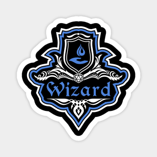 D&D Wizard Class Crest Magnet