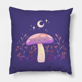 Moon Mushroom Pillow