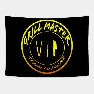 Grill Master VIP Claim to Flame in color Tapestry