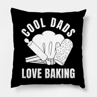 Cool Dads Love Baking Christmas Cookie Baking Crew Head Pillow