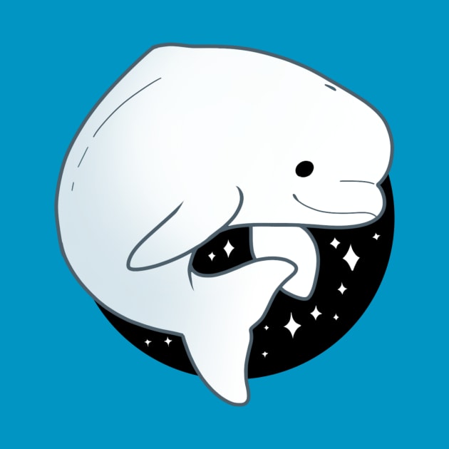 Beluga Whale by owlapin