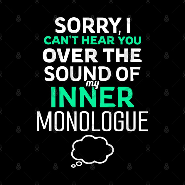 Inner Monologue Humor for Introverts and Writers by BoundlessWorks