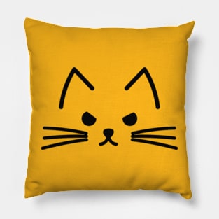 Judging You Kitty Pillow