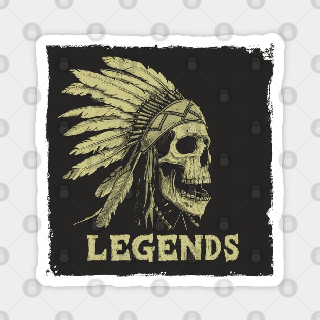Legends Magnet by Rowdy Designs