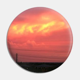 Orange sky Pin