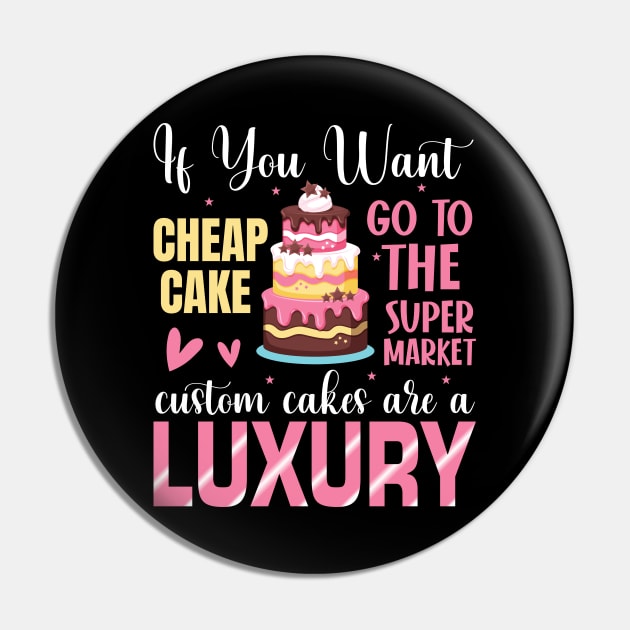 Custom cakes are a luxury - a cake decorator design Pin by FoxyDesigns95