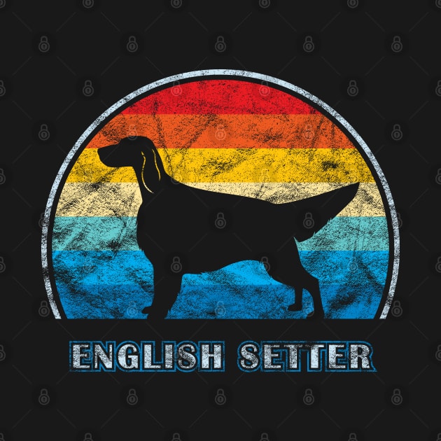 English Setter Vintage Design Dog by millersye