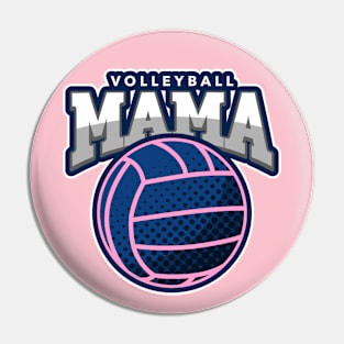 Volleyball Mom Pin