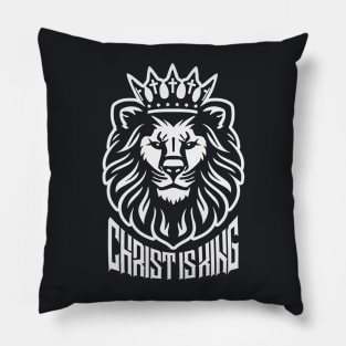 Christ is King - Jesus Christ - Christian T Shirt - Lion Pillow