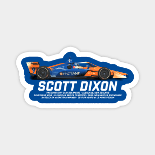 Scott Dixon 2021 (white) Magnet