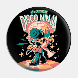 Disco Ninja Pin