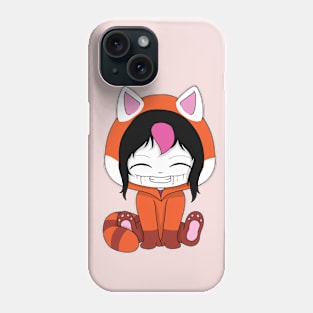 creepypasta red panda (nina the killer) Phone Case