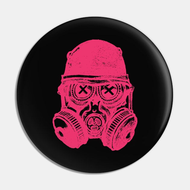 Gas mask skull Pin by mangulica