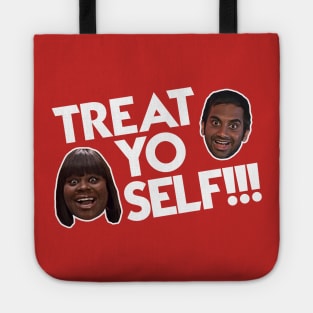 TREAT YO SELF! Parks and Rec Fan Design Tote