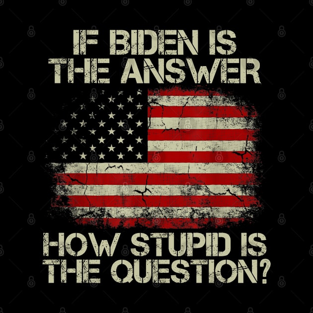 Funny Anti Joe Biden Saying by RayaneDesigns