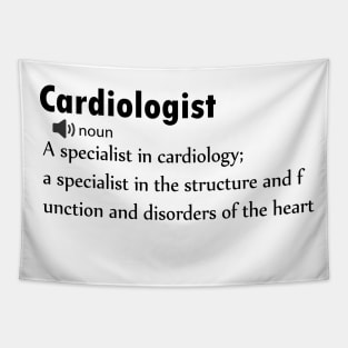 Funny Cardiologist - Definition Tapestry